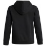 Under Armour UA B Rival FLC Key Pt Fil Hd Ultimate Black gyerek pulóver