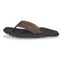 Gumbies Vegovert Brown flip-flop