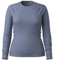 Smartwool W Classic Thermal Merino Base Layer Crew női funkcionális felső kék NIGHTFALL BLUE HEATER