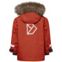 Didriksons Bjärven Kids Parka 5 Rust gyerek télikabát