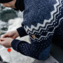 Fjällräven Övik Knit Sweater M férfi pulóver