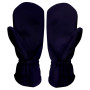 WAMU Dark Purple gyermek softshell kesztyű