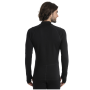 Icebreaker M 300 MerinoFine Polar LS Half Zip férfi funkcionális póló