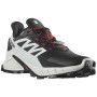 Salomon Supercross 4 férfi futócipő fekete/fehér Black / White / Fiery Red