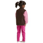 Didriksons Anten Kids Fullzip 2 Oyster Pink gyerek pulóver