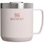 Stanley Stay-Hot Camp Mug 350 ml thermo bögre rózsaszín Hammertone Rose Quartz