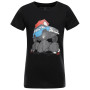 Alpine Pro Ecomo 4 Black gyerek póló