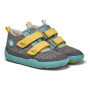 Affenzahn Low Boot Knit Happy Rhino gyerek barefoot cipő sárga/zöld Rhino