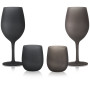 Brunner Wineglass Brownsatin - 2 db borospohár
