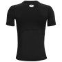 Under Armour UA HG Armour SS Black gyerek funkcionális felső