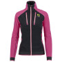 Karpos Alagna Evo W Jacket női funkcionális pulóver fekete/rózsaszín Black/Cabaret