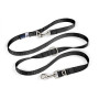 Curli Adjustable Leash Nylon kutyapóráz fekete Black