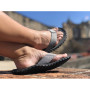 Gumbies Duckbill Black/Grey flip-flop