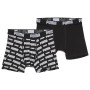 Puma Everyday Logo Print Boxers 2P fiú boxeralsó