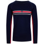 Dale of Norway Aksla Masculine Baselayer Crew neck férfi funkcionális póló sötétkék Navy Red OffWhite