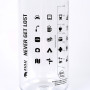 Zulu Travel Tritan Wide 1L kulacs
