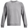 Under Armour Rival Fleece Crew férfi pulóver szürke Castlerock Light Heather / / White