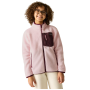 Regatta Junior Frankie Warm Fleece Pink Haze/Fig gyerek funkcionáls pulóver