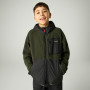 Regatta Munro Hybrid Jacket DarkKhak/Blk gyerek pulóver