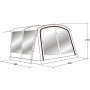 Outwell Universal Awning Size 6 sátor kiegészítő elem