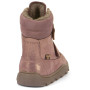 Froddo Barefoot Zeru Tex Winter Pink/Gold gyerek téli cipő