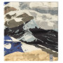 Buff Merino Heavyweight Digital Prints multifunkciós sál