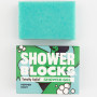 Shower Blocks Solid Shower Gel - Pepper Mint tusfürdő zöld