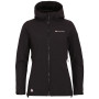 Alpine Pro Berda női softshell kabát fekete