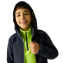 Regatta Haydenbury Navy (Wild Lime) gyerek softshell kabát
