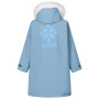 Regatta Junior Waterproof Changing Robe Pro Grey Mirage vízálló gyerekkabát
