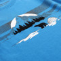 Alpine Pro Dallo 3 Brilliant Blue gyerek póló