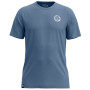 Ortovox 185 Merino Mtn Badge T-Shirt férfi póló kék Light Nunatak