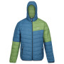 Regatta Hooded Hill Pack II férfi dzseki kék/zöld