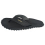 Gumbies Vegovert Black flip-flop