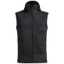 Ortovox Ortler Softshell Plus Vest férfi mellény fekete Black Raven