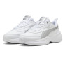 Puma Cilia 2 Mode Metallic Glam női cipő fehér/ezüst PUMA White-PUMA Silver-Feather Gray