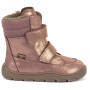 Froddo Barefoot Zeru Tex Winter Pink/Gold gyerek téli cipő