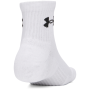 Under Armour Performance Cotton 3P Qtr zokni szett