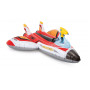 Felfújható játék Intex Water Gun Plane Ride-Ons 57536NP piros