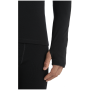 Icebreaker M 300 MerinoFine Polar LS Half Zip férfi funkcionális póló