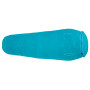 Warmpeace Polartec Micro Mummy 195 cm hálózsák bélés világoskék Caribic