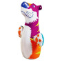 Felfújható felespohár Intex 3-D Bop Bags 44669NP piros tygr