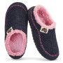 Gumbies Ossa Low Navy & Pink női papucs