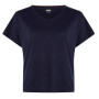 Icebreaker Women Mer 150 Lodge SS Tee női funkcionális felső sötétkék Midnight Navy