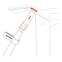 Csuklópánt jégcsákányhoz Camp Corsa Leash