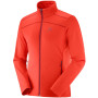 Férfi pulóver Salomon Discovery Lt Fz M piros FIERY RED