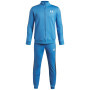 Under Armour UA B Icon Knit Tracksuit Aegean Blue melegítőszett kék Aegean Blue / / White