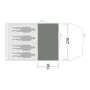 Outwell Cozy Carpet Rockwell 4 sátorszőnyeg