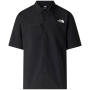 The North Face Packable Short Sleeve Shirt férfi ing fekete TNF BLACK