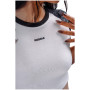 Nebbia Crop Top Leopard '97 Primal női póló